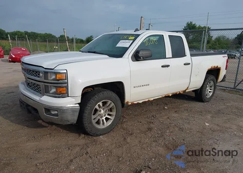 2014 Chevrolet Silverado 1500 1Lt из США, поврежденный, VIN 1GCVKREC8EZ109803